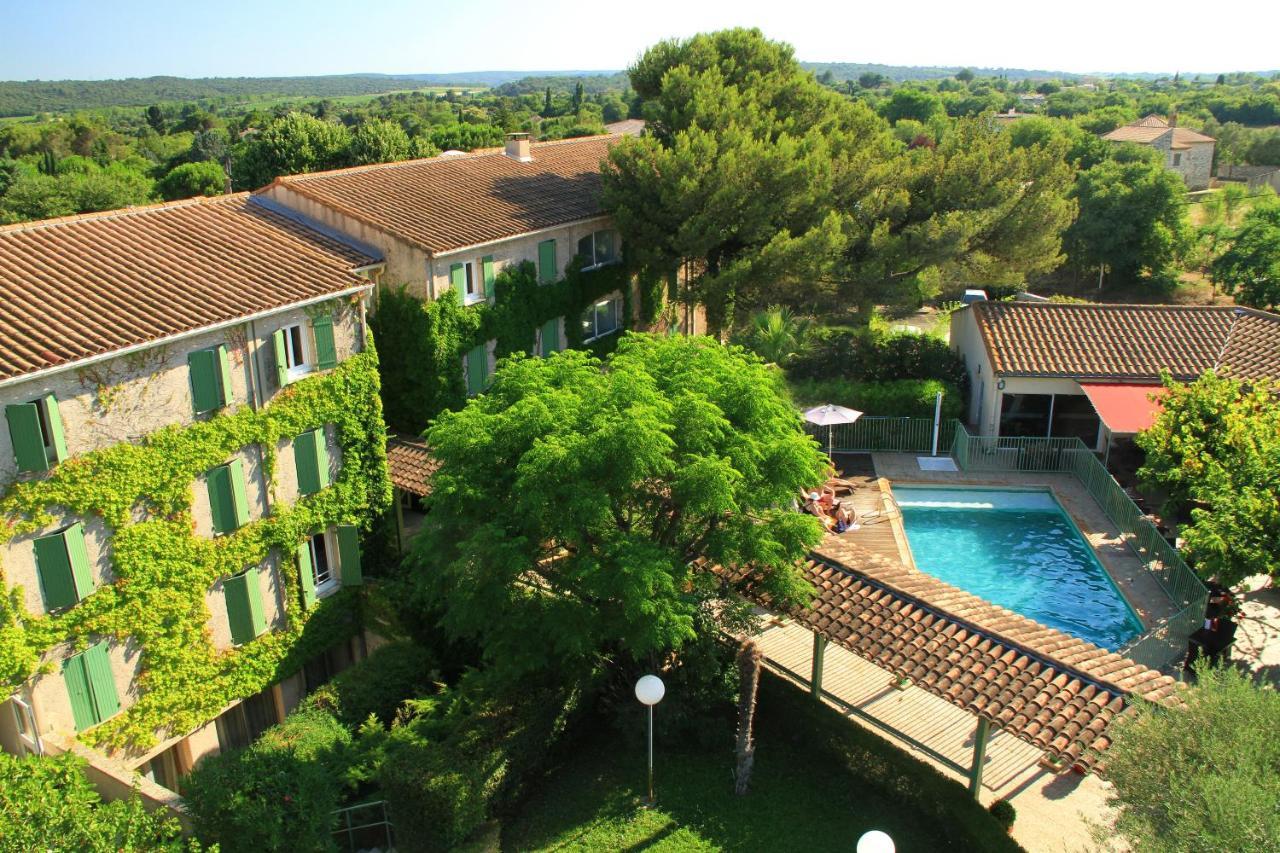 Logis Hotel Restaurant Uzes Pont Du Gard Ngoại thất bức ảnh